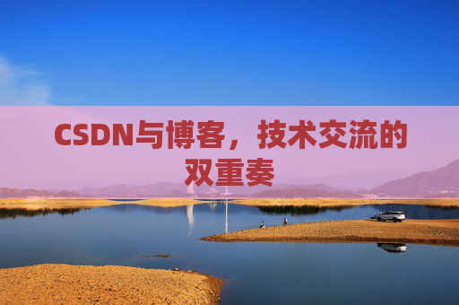 CSDN与博客，技术交流的双重奏